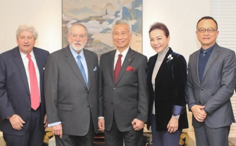 2025/01/06 美國駐以色列候任大使麥克‧赫卡比受首席政策公關董事長黃寶慧邀請再訪大同公司，並安排入府覲見賴清德總統